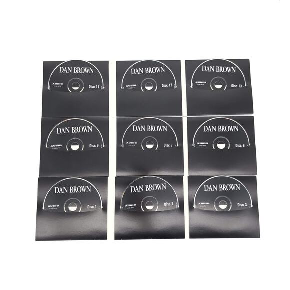 Deception Point AUDIO BOOK Novel by Dan Brown - 15 Compact Discs / CDs - GUC - Picture 8 of 15